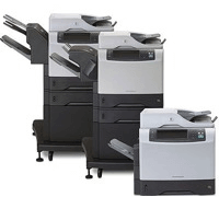 למדפסת HP LaserJet M4345 MFP